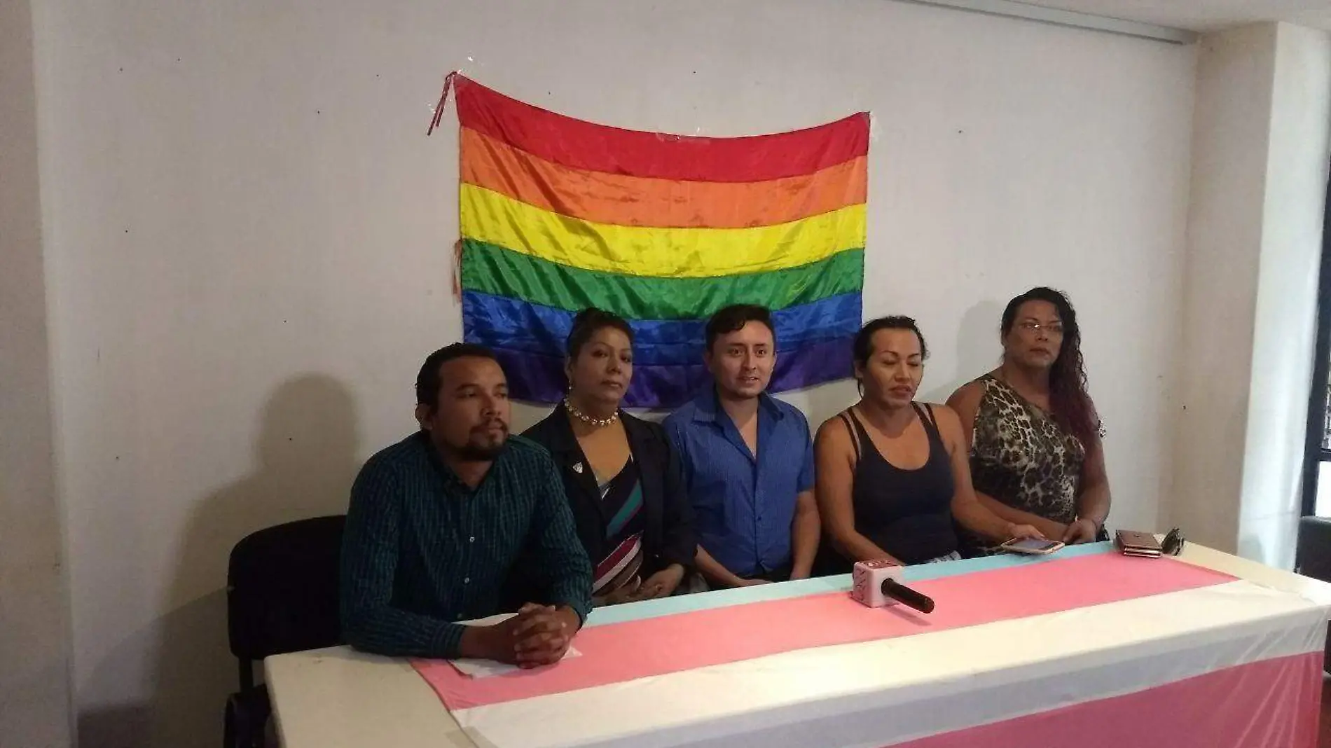 Representantes de la comunidad lésbico gay anuncian acto conmemorativo en la zona sur